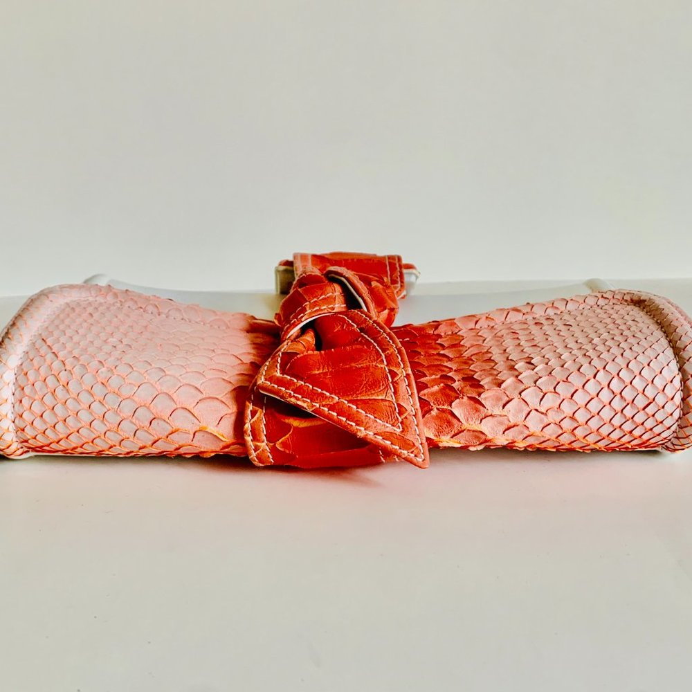 Givenchy Exotic Python Clutch - image 6